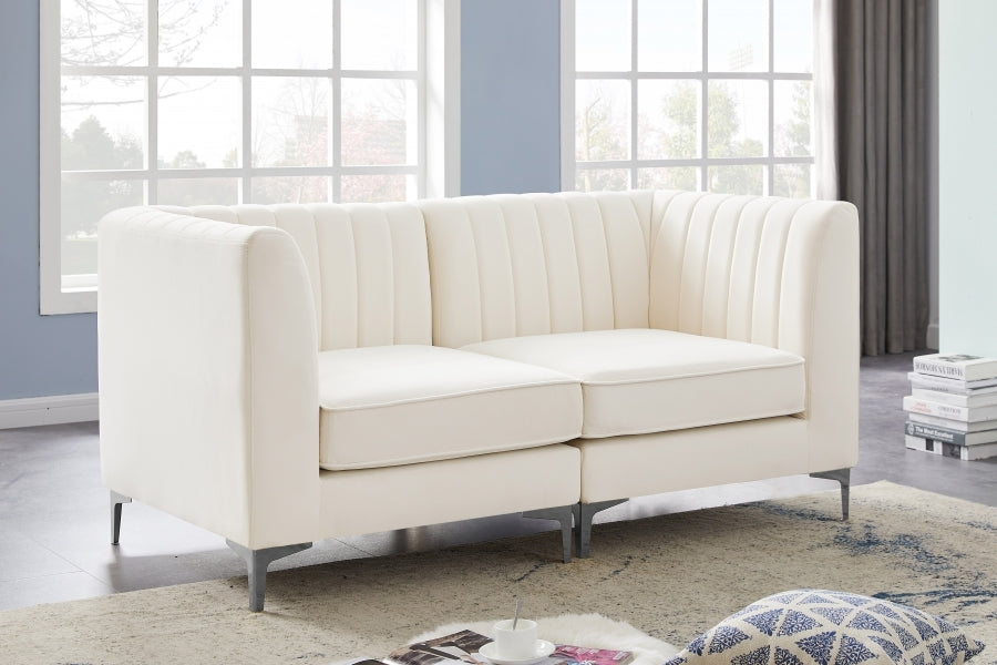 Meridian Alina Velvet Modular Sofa