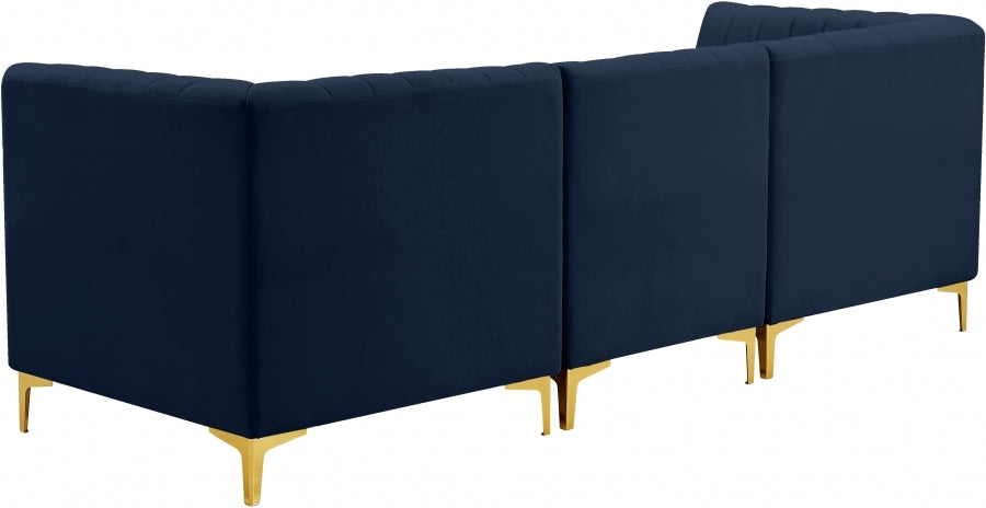 Meridian Alina Velvet Modular Sofa