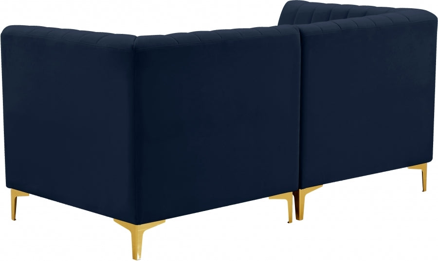Meridian Alina Velvet Modular Sofa
