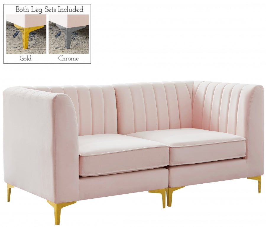 Meridian Alina Velvet Modular Sofa