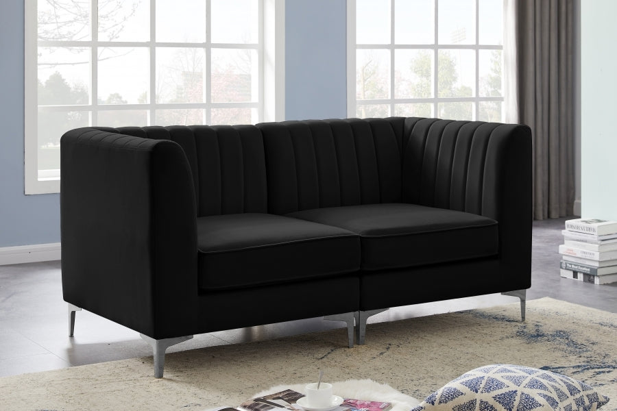 Meridian Alina Velvet Modular Sofa