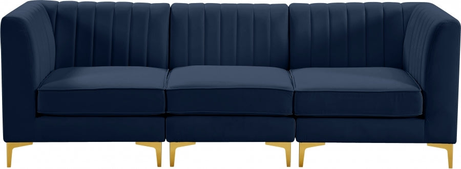Meridian Alina Velvet Modular Sofa