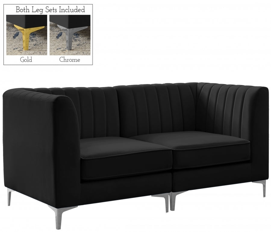 Meridian Alina Velvet Modular Sofa
