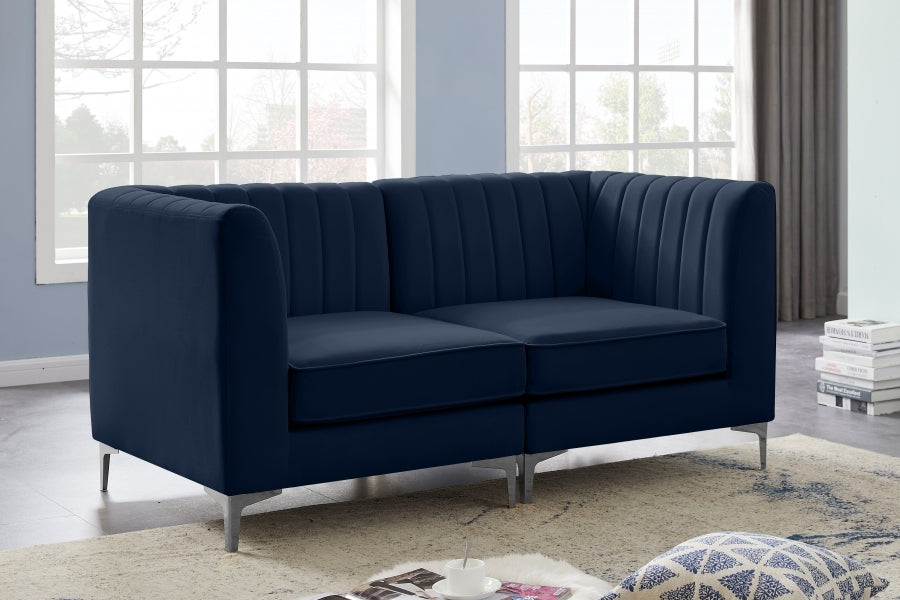 Meridian Alina Velvet Modular Sofa