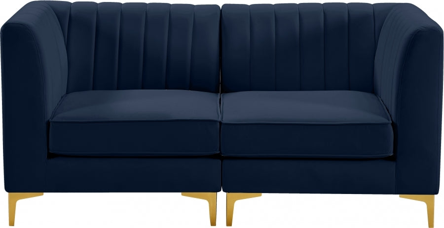 Meridian Alina Velvet Modular Sofa