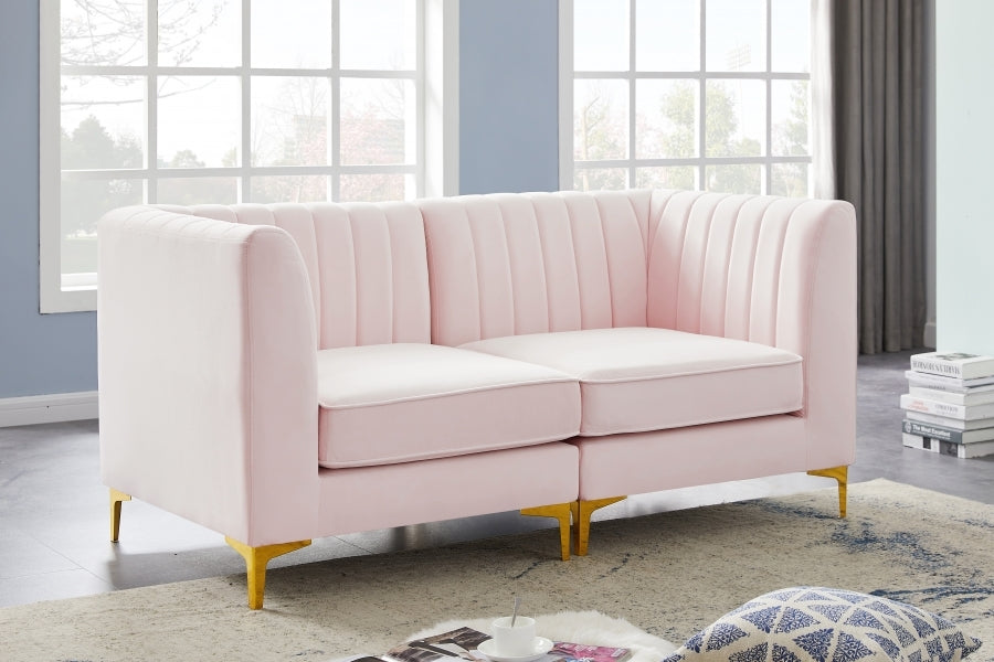Meridian Alina Velvet Modular Sofa