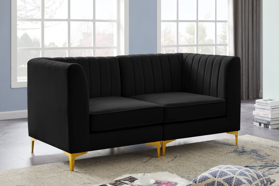 Meridian Alina Velvet Modular Sofa