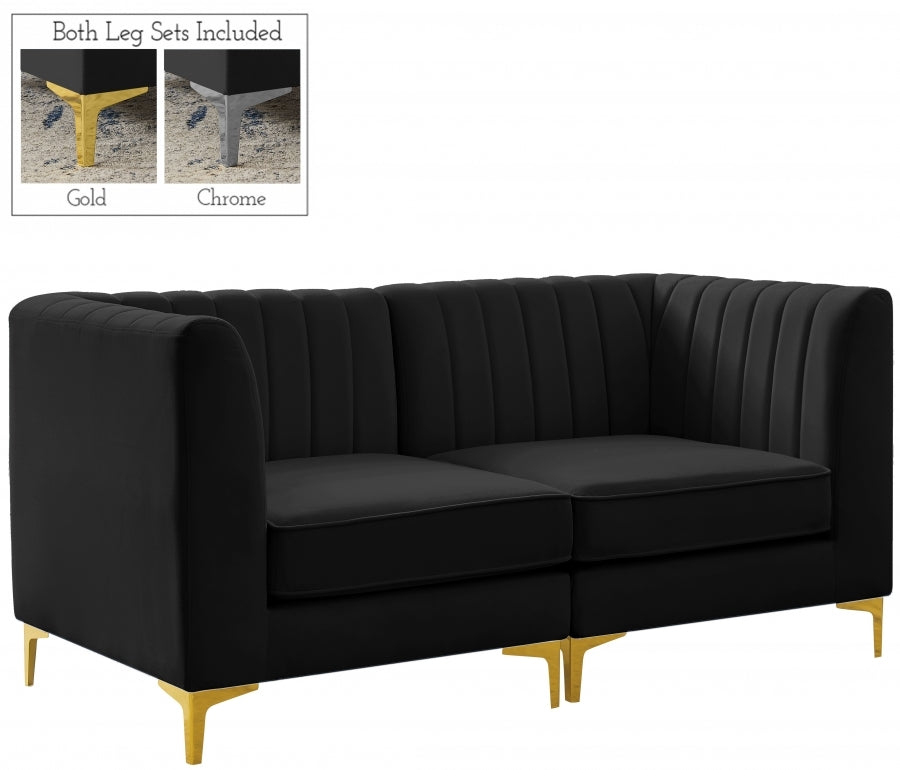 Meridian Alina Velvet Modular Sofa