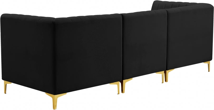 Meridian Alina Velvet Modular Sofa