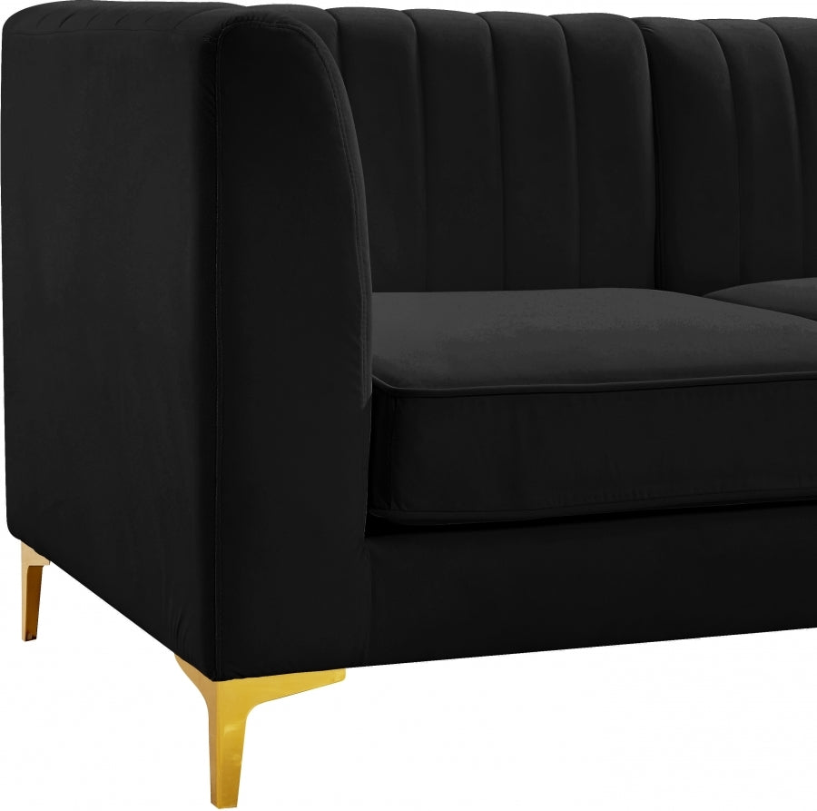 Meridian Alina Velvet Modular Sofa