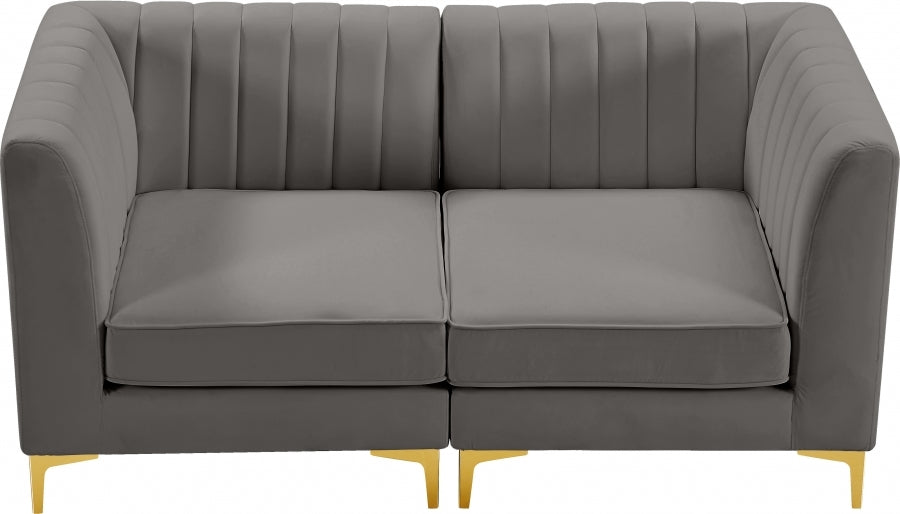 Meridian Alina Velvet Modular Sofa