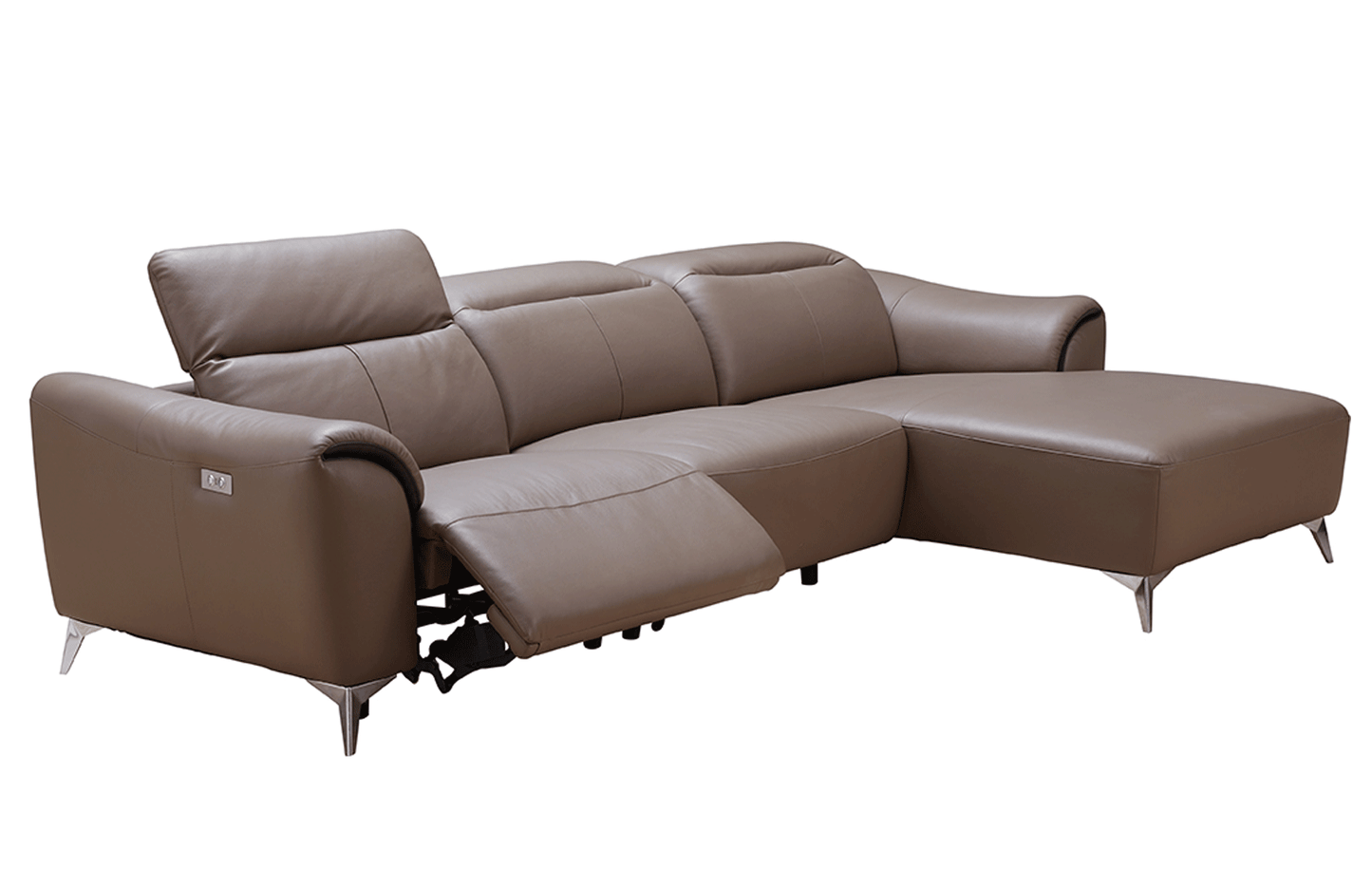 ESF 950 Sectional with 1 Electric Recliner SET